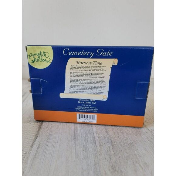 Lemax Cemetery Gate 2005 Halloween Village accessory - Picture 7 of 7